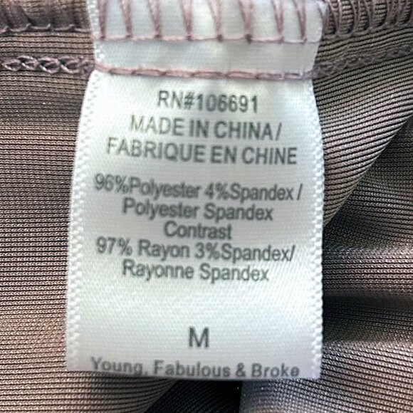 YOUNG FABULOUS & BROKE YFB Fritzy Velour Hoodie Medium - Picture 8 of 13